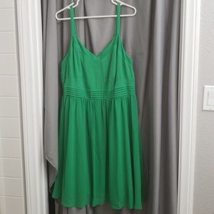 ➕ Green smocked tank dress - torrid